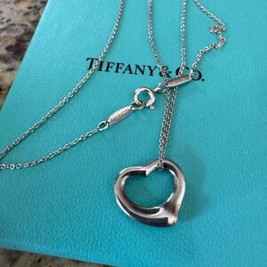 Tiffany & Co. Silver Heart Necklace